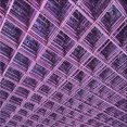 thumbnail image 1 of Ahgly Tapis d'Intérieur Lavable en Machine Carré Transitionnel Orchidée Violet, 8 Pieds Carré, 1 of 7