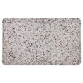 thumbnail image 1 of Terrazo Tile Cream Polyester Kitchen Mat 18x30, 1 of 5