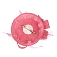 thumbnail image 3 of Pince à Cheveux Faite à la Main pour Femmes, Fascinateur de Mariage Décontracté, Rose (Taille Unique), 3 of 7