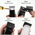 thumbnail image 4 of 2 Pcs Lame de Cheveux Tête de Coupe Lame de Rechange pour WAHL, 4 of 7