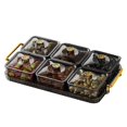 thumbnail image 2 of BotaniNest Portable Divided Meal Prep Container With Lid For Lunch Food Storage And Organization, 2 of 5