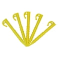 thumbnail image 4 of Plastic Tent Peg, Sand Stake High Strength ABS Excellent Holding Power Serrated Design  For Landscape Yellow, 4 of 8