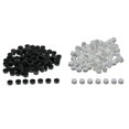 thumbnail image 4 of Lot de 100 Marqueurs Incrustés de Touches en Acrylique Noir, 4 of 4