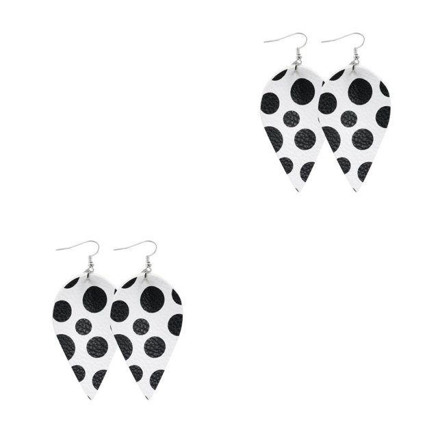 QualitChoice Léopard Boucles d'Oreilles Corps Décoration Goutte d'Eau Oreille Dangles Cadeau d'Anniversaire Type 7 2Set