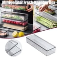 thumbnail image 1 of Refrigerator Crisper Transparent Sealed Storage Tank Food Freezer Silicone Food Storage Bags Large Snack Storage Bags Reusable Silicone Sandwich Reusable Reusable Sandwich Bag Reusable Silicone Food, 1 of 4