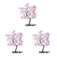 thumbnail image 1 of Maytalsory Color Changing Lighted Rose Lamp Remote Control Energy Saving Artificial Bonsai Tree Lights Gift For Any Occasion pink black rod 3Set, 1 of 6