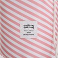 thumbnail image 4 of VONKY Drawstring Makeup Bag Large Capacity Cosmetic Organizer Adjustable Portable Travel Pouch, Pink Stripe, 4 of 8