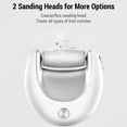 thumbnail image 3 of K-SKIN Electric Feet Callus Removers Rechargeable Home Electric Foot Sharpening & Exfoliating Instrument Portable Perfect Pedicure Heel Callus Scraping Feet Callous Remover Tool Easy to Use, 3 of 8