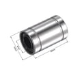 thumbnail image 2 of Uxcell Roulements à Billes Linéaires Plaqués Nickel pour Imprimante 3D CNC 6 mm, 2 of 5