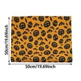 thumbnail image 2 of Halloween DIY Fabric Craft Material for Quilting and Sewing Pumpkin and Bat Design for Making and Home Projects, 2 of 3