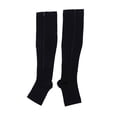 thumbnail image 4 of Maytalsory Chaussettes de Compression Respirantes à Fermeture Éclair Performance avec Confort Maximal Noir P/M 5Ensemble, 4 of 6