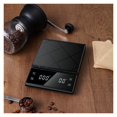 thumbnail image 4 of Coffee Scale, Timer Function, Digital Display, Maximum Weighing 3kg, Accuracy 0.1g Food Kitchen Scale Gram Weight Small Balance ,Easy to Use, 4 of 7
