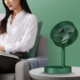 thumbnail image 4 of Folding Telescopic Desktop Fan Portable 3 Gear Adjustable Low Noise Summer Fan, 4 of 7