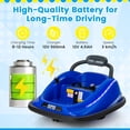 thumbnail image 2 of OLAKIDS Bumper Car for Toddlers, 12V Kids Electric Ride on Toy with Remote Control, Battery Powered Vehicle Racer for Baby, 360 Degree Spin Rotation, Colorful Flashing LED Lights, Music, 2 of 9