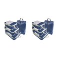 thumbnail image 3 of VONKY 4pieces Compression Packing Cubes Set Time-Saving Solution For Organized Travel OxfordCloth Travel Organiser Bags dark blue 2Set, 3 of 6