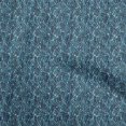 thumbnail image 1 of oneOone Polyester Spandex Teal Blue Fabric Abstract Craft Projects Decor Fabric Printed By The Yard 56 Inch Wide, 1 of 4