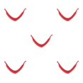 thumbnail image 1 of maskred Eyewear Retainer Durable Strap Goggles Float Cord Red 43cm 5Set, 1 of 6