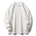 thumbnail image 2 of Yuyuzo Chandails Grande Taille pour Hommes Col Rond Décontracté Automne Manches Longues Doux Chandail Ample, 2 of 7
