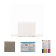 thumbnail image 1 of 2ml Drawing Board Doodle Glow Drawing Board LED Note Board with Colors Acrylic Boards with Soft Eye Light Led Note Board with Colors, 1 of 4