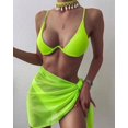 thumbnail image 1 of Wangscanis Women's Sarong, All-match Perspective Beach Wrap Skirt, 1 of 9