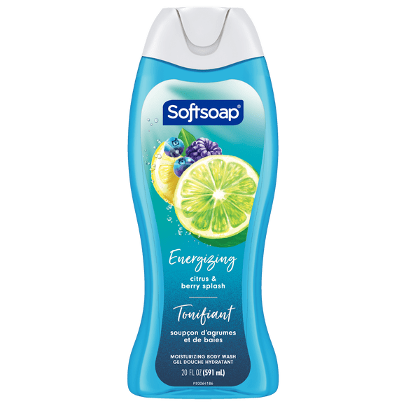 Softsoap Moisturizing Body Wash, Citrus Splash and Berries, 591 mL