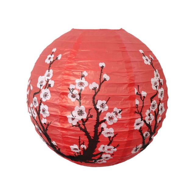 YSABOXY Plum Blossom Circular Paper Lamp V9.AU
