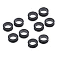thumbnail image 3 of HILABEE 10x Barber Hairdressing Shears Scissors Finger Grips Inserts Black, 3 of 9