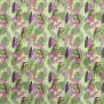 thumbnail image 1 of oneOone Polyester Spandex Light Green Fabric Tropical Leaf Craft Projects Decor Fabric Printed By The Yard 56 Inch Wide, 1 of 5