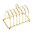 thumbnail image 1 of simhoa Bread Loaf Stand Bookshelf Durable Storage Rack Bread Stand Toast Rack Holder Gold, 1 of 8