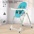 thumbnail image 4 of High Chair Cushion, High Chair Cover for Baby, Seat Cushion Breathable Pad, High Chair Seat Cover, PU Leather Soft Padding HighChair Covers for Siesta Zero3,Baoneo,Kosmic Jané (Blue), 4 of 6
