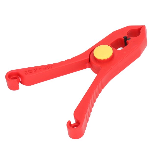 Clip de Fil Isolé, 33mm Ouverture Maximale Pince de Câble d'Isolation en Plastique pour la Réparation