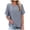 Grey, variant on Yuyuzo Tops for Women Trendy 2025 Short Sleeve Shirts V Neck Casual Top Soft Comfy Tees Top Blouses