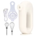 thumbnail image 2 of Electric Hand Mixer USB Charging 4 Level Adjustment Eggbeater Milk Frother for Home Kitchen, 2 of 7