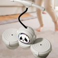 thumbnail image 1 of DYNWAVECA Pogo Ball Balance Board Jump Toy for Exercise Balance Ability Workout Sports White, 1 of 10