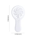 thumbnail image 3 of Rbaofujie Fans for Bedroom Handheld Fan Portable Handheld Fan Desktop Student Handheld Fan Usb Charging Mini Fan Fans On Sale and Clearance, 3 of 6