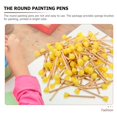 thumbnail image 2 of CNKOO 12Pcs Sponge Small Sponge Paint Art Sponge Sponge Paint Pens for Painting, 2 of 6