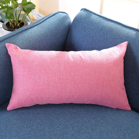 Xihbxyly throw pillow covers Decorative Pillow Covers Rectangle Cushion Cover Silk Throw Pillow Case Pillowcase
