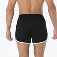 thumbnail image 4 of ohmzyzo Men's Running Shorts 3 Inch Quick Dry Gym Athletic Jogging Shorts with Zipper Pockets, 4 of 7