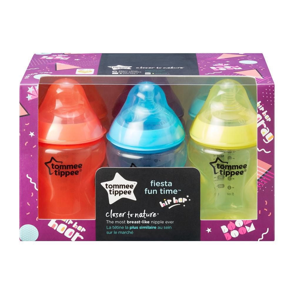 Tommee Tippee Plus Près de la Nature Fête Biberons, 6x9oz Biberons