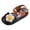 Black, variant on BYHONG Toddler Girls Sandals - Non-Slip Rainbow Sole with Princess Charm | Lightweight Breathable Design for Beach/Walking (Sizes 4-8, Machine Washable) Black 11 (US Size)