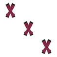 thumbnail image 4 of Maytalsory Bas Longs Épais et Confortables en Polyester Faciles à Assortir rose Rouge et Noir 3Set, 4 of 6