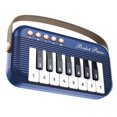 thumbnail image 1 of Siruishop Kids Piano Keyboard Birthday Gift Mini Electronic Keyboard for 4-6 Years Old Blue, 1 of 8