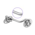 thumbnail image 3 of Window Eye Latch Gate Door Window Stainless Steel Windproof Lock Hook with Mounting Screws, 3 of 10