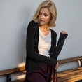 thumbnail image 2 of Formal Cardigan Sweater Dresses for Women Thick Sweater Cardigan plus Size Short Cardigan Summer Sweaters for Women Open Front Light Sweaters for Women Open Front Titanium Snap Cardigan Sweaters for, 2 of 4