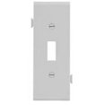 thumbnail image 1 of Cooper Wiring Snap-Tog Toggle Cntr Plt White STC1W, 1 of 3