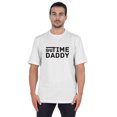 thumbnail image 1 of Inkmeso T-Shirt à Manches Courtes pour Homme avec Imprimé Graphique « First Time Daddy », Chandail Jersey pour Papa, 1 of 7