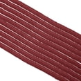 thumbnail image 1 of Unique Bargains 6mm Polymer Clay Beads Spacer, 3500Pcs 10 Strands Round Flat Handmade Bead Spacer, Dark Red, 1 of 5