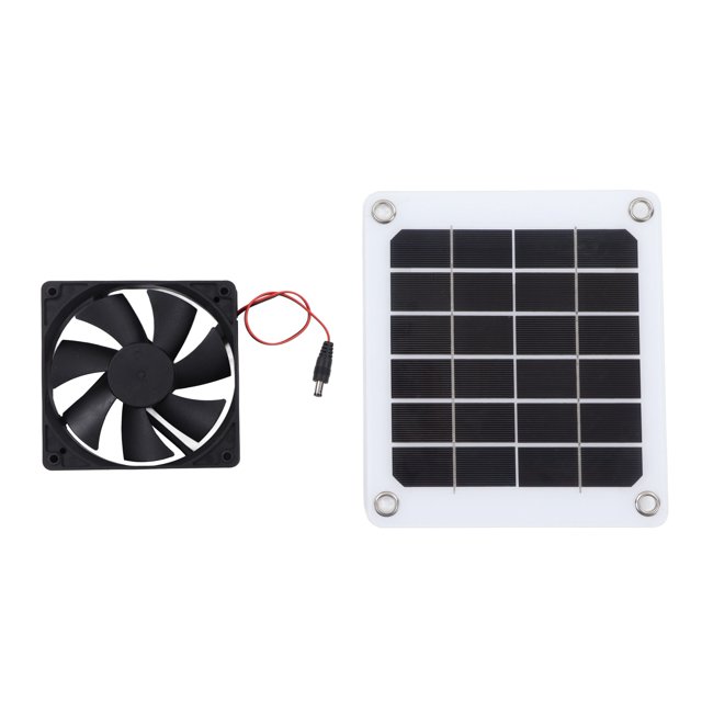 Solar Powered Exhaust Fan, IP67 Waterproof 5V 10W Solar Powered Ventilator Monocrystalline Solar Panel For Greenhouse