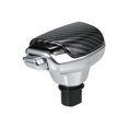 thumbnail image 1 of Car Modified Automatic Stick Gear Knob Gear Lever Shifter Short Lever Glossy Black Replacement for, 1 of 7