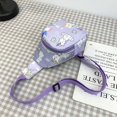 thumbnail image 4 of Children Cute Cartoon Print Nylon Chest Bags Mini Crossbody Bags (Purple), 4 of 9